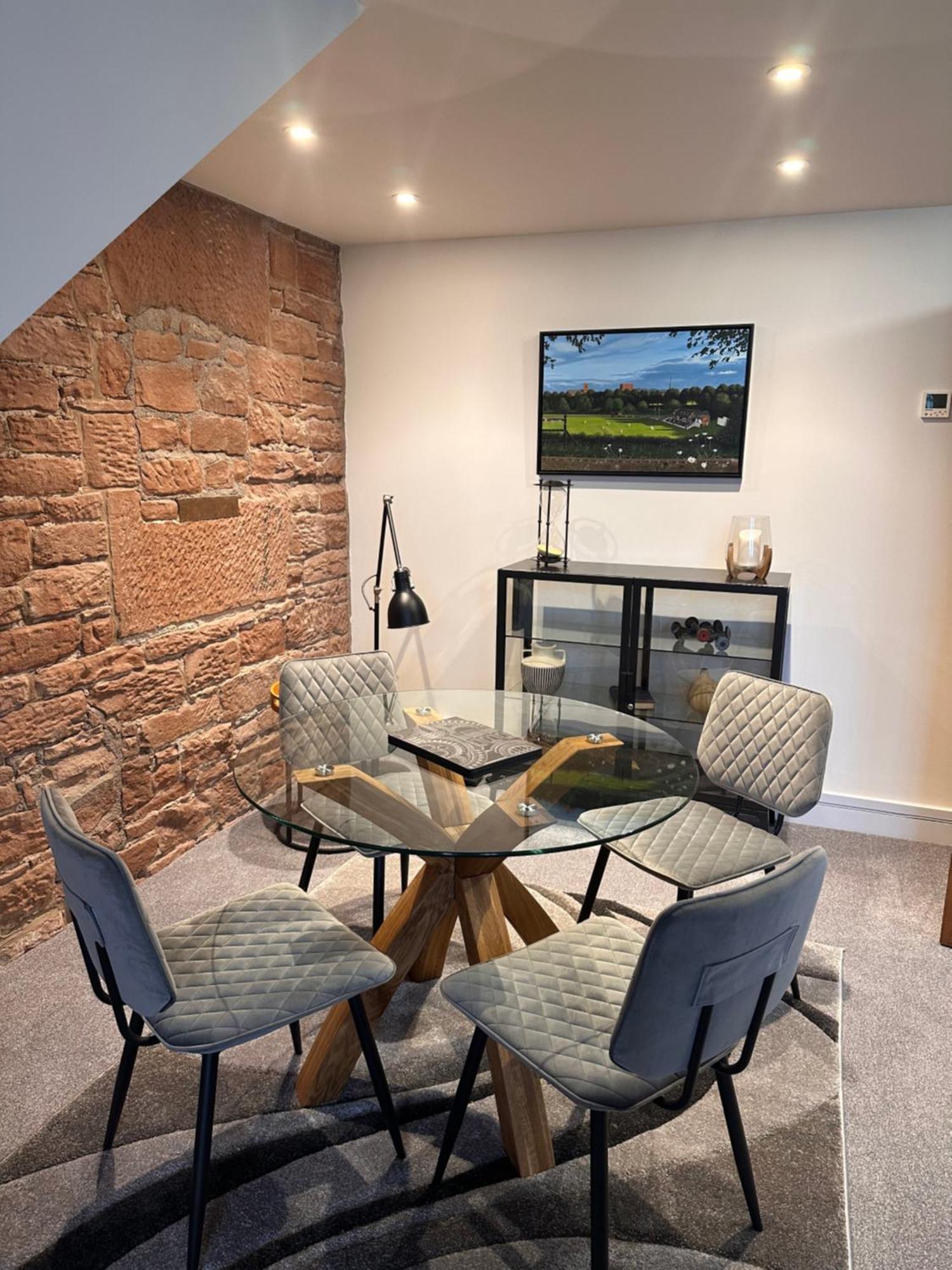 The Engine House At Dixons Chimney Near Carlisle Castle Unique Historic Apartment With 65 Inch Sky Glass And Private Parking المظهر الخارجي الصورة